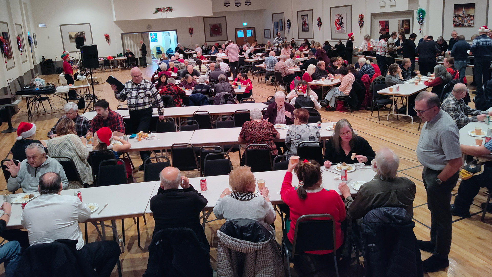 Noël d'accueil organisé par la Communauté du Désert